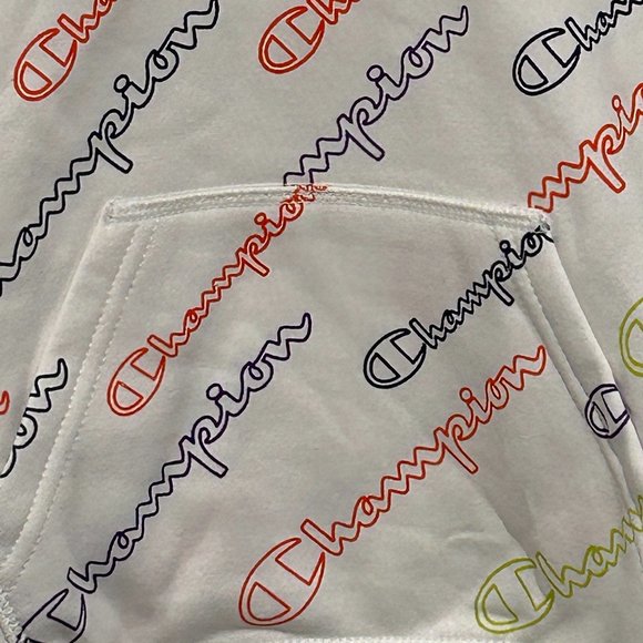 CHAMPION HOODIE WITH CHAMPION LOGOS - Picture 6 of 10